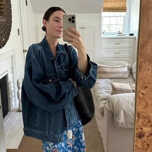 Gap × DÔEN Oversized Icon Denim Jacket Size XXS